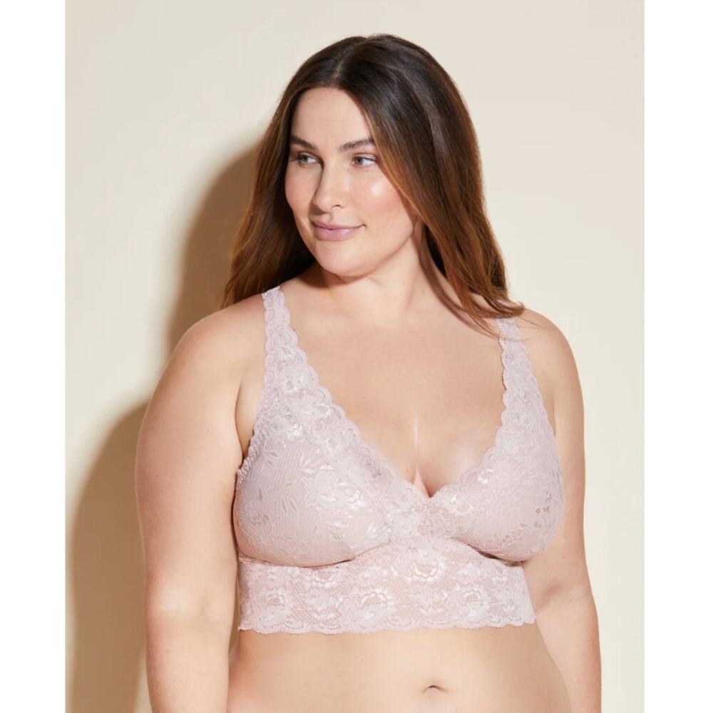 Cosabella NSN Extend Plungie Bra Never1387P Mandorla 1X NWT